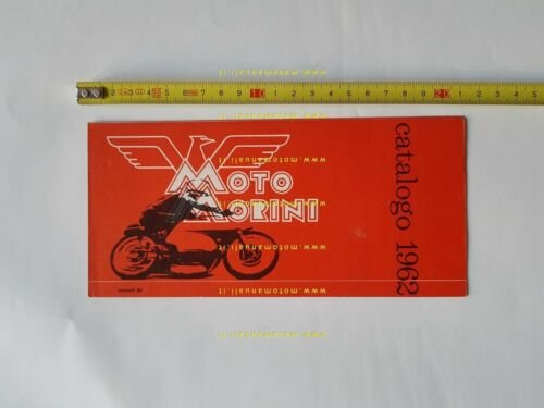 MOTO MORINI 1962 Corsaro Tresette depliant originale genuine motorcycle brochure