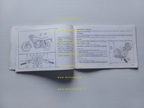 Moto Morini 250 1977 manuale uso manutenzione libretto istruzioni originale