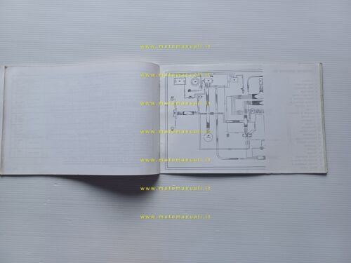 Moto Morini 250 1977 manuale uso manutenzione libretto istruzioni originale