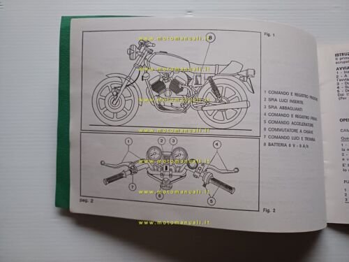 Moto Morini 250 2C 1981 manuale uso manutenzione libretto istruzioni …