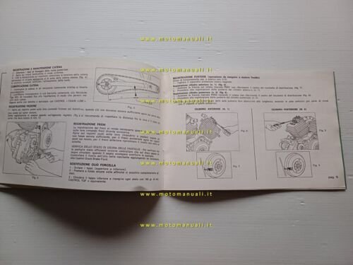 Moto Morini 250 2C 1981 manuale uso manutenzione libretto istruzioni …