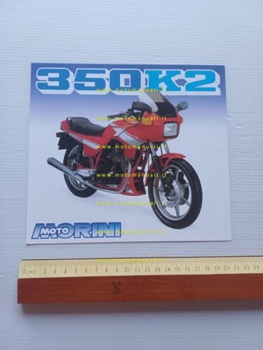 MOTO MORINI 350 K2 depliant italiano originale