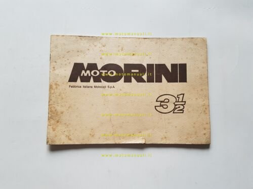 Moto Morini 350 Sport - Turismo 1980 manuale uso manutenzione …