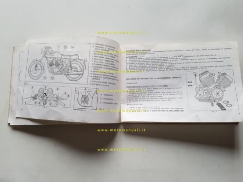 Moto Morini 350 Sport - Turismo 1980 manuale uso manutenzione …