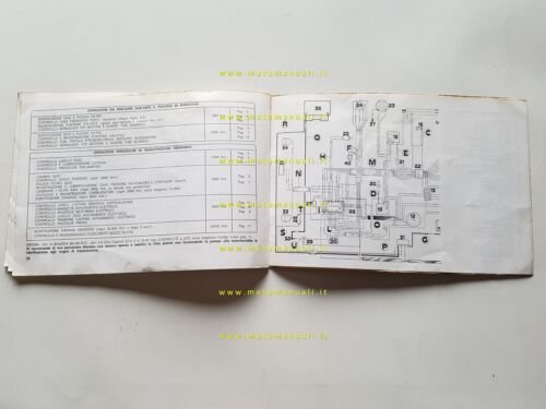 Moto Morini 350 Sport - Turismo 1980 manuale uso manutenzione …
