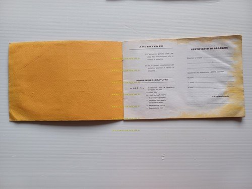 Moto Morini 500 Camel anni 80 manuale uso manutenzione libretto …