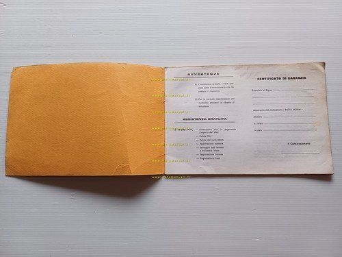 Moto Morini 500 Camel anni 80 manuale uso manutenzione libretto …