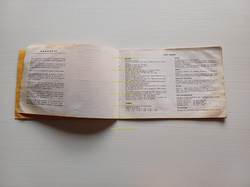 Moto Morini 500 Camel anni 80 manuale uso manutenzione libretto …