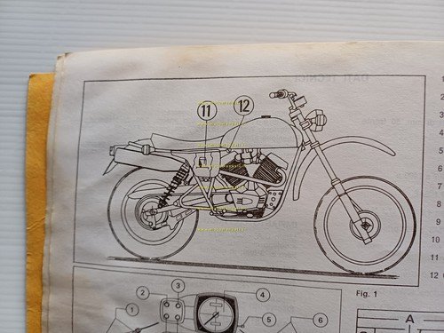 Moto Morini 500 Camel anni 80 manuale uso manutenzione libretto …