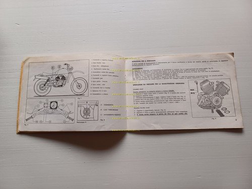 Moto Morini 500 Camel anni 80 manuale uso manutenzione libretto …