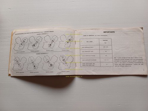 Moto Morini 500 Camel anni 80 manuale uso manutenzione libretto …