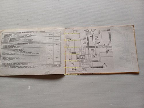 Moto Morini 500 Camel anni 80 manuale uso manutenzione libretto …