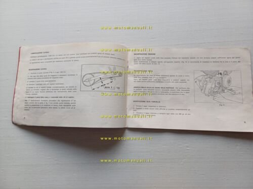 Moto Morini Camel 501 manuale uso manutenzione libretto istruzioni originale
