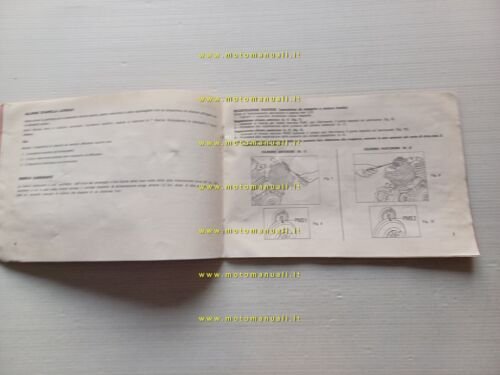 Moto Morini Camel 501 manuale uso manutenzione libretto istruzioni originale