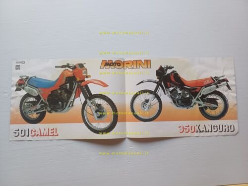 MOTO MORINI Camel 501 XE - Kanguro 350 XE depliant …