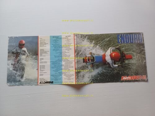 MOTO MORINI Camel 501 XE - Kanguro 350 XE depliant …