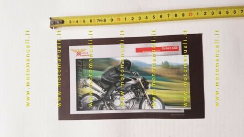 Moto Morini Corsaro 1200 2005 depliant originale motorcycle brochure