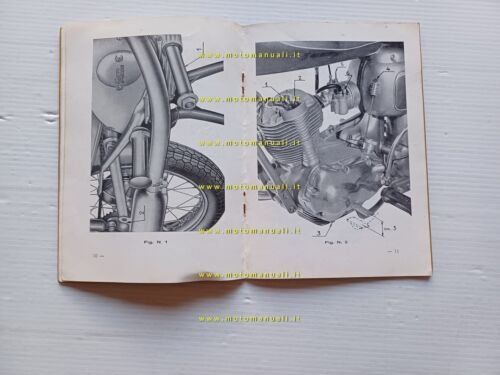 Moto Morini Corsaro 125 1a Serie manuale uso manutenzione originale