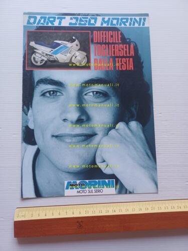 MOTO MORINI Dart 350 depliant italiano originale