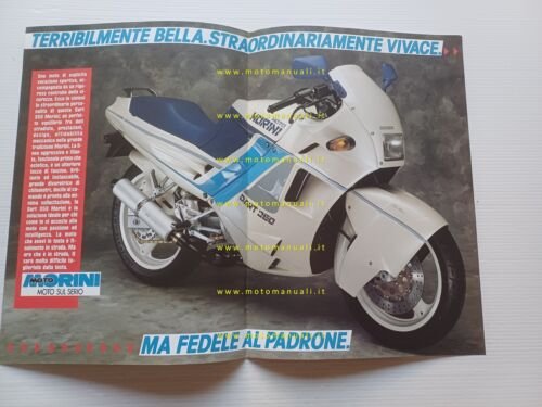 MOTO MORINI Dart 350 depliant italiano originale