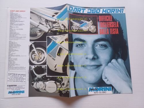 MOTO MORINI Dart 350 depliant italiano originale