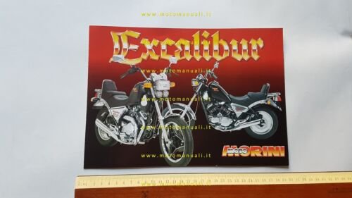 Moto Morini Excalibur 350 - 501 depliant originale italiano