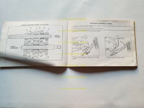 Moto Morini Excalibur 501-350 2 serie manuale uso originale owner's …