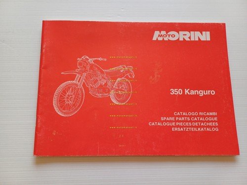 Moto Morini Kanguro 350 1a serie catalogo ricambi originale spare …