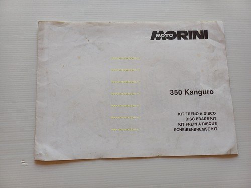 Moto Morini Kanguro 350 1a serie catalogo ricambi originale spare …