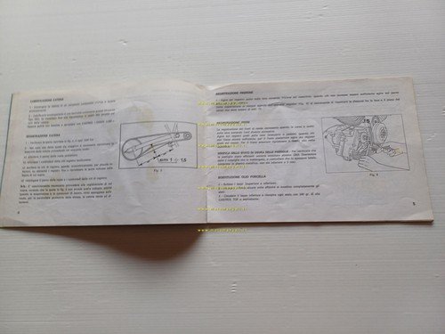 Moto Morini Kanguro 350 2a Serie manuale uso manutenzione libretto …
