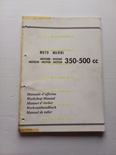 Moto Morini motore 350 - 500 1991 manuale officina riparazione …