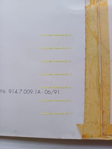 Moto Morini motore 350 - 500 1991 manuale officina riparazione …