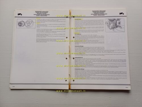 Moto Morini motore 350 - 500 1991 manuale officina riparazione …