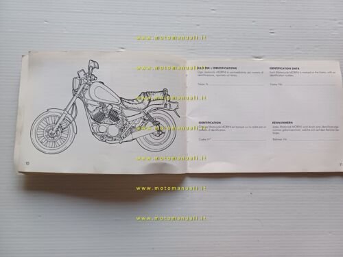 Moto Morini New York 501-350 1988 VARIANTI manuale uso Excalibur …