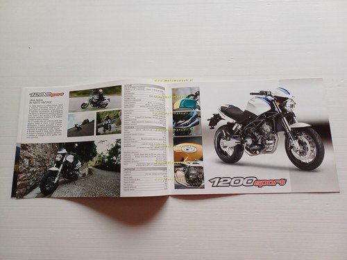 Moto Morini produzione modelli 2009 depliant originale