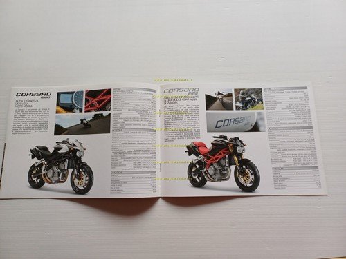 Moto Morini produzione modelli 2009 depliant originale