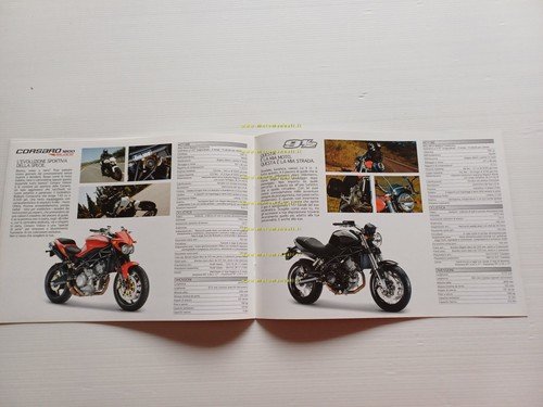 Moto Morini produzione modelli 2009 depliant originale