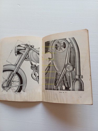 Moto Morini Sbarazzino 98 manuale uso manutenzione libretto italiano originale