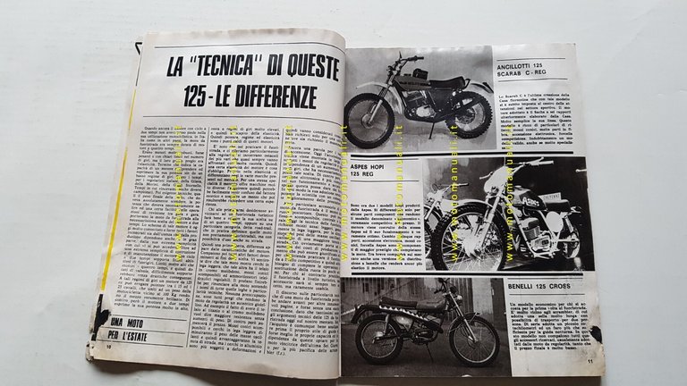 Moto Sport n. 22 1974 rivista Guida scelta 125 fuoristrada …