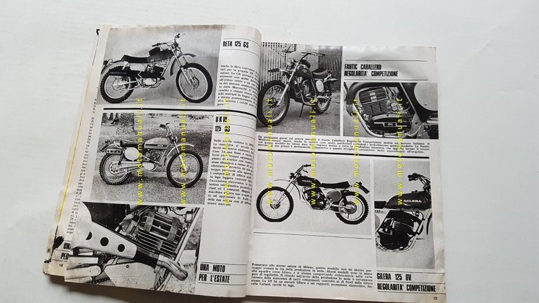 Moto Sport n. 22 1974 rivista Guida scelta 125 fuoristrada …