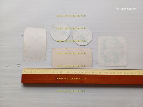 Moto SWM lotto 5 adesivi pubblicitari originali anni 70-80 factory …