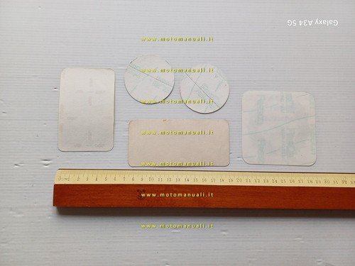 Moto SWM lotto 5 adesivi pubblicitari originali anni 70-80 factory …