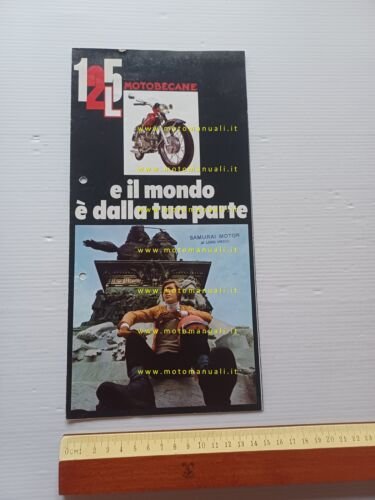 Motobecane 125 L 1972 depliant italiano originale