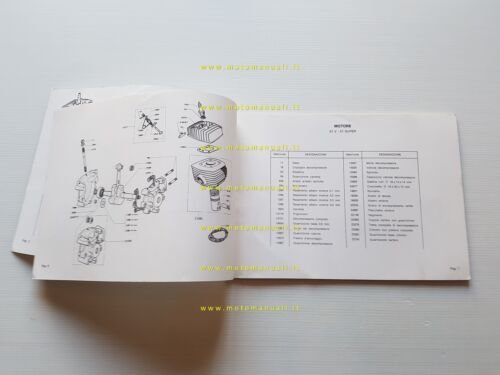 Motobecane 50 51 V - 51 Super 1980 catalogo ricambi …