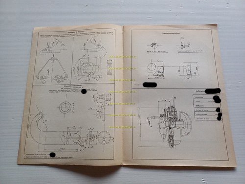 Motobecane 50 M 1 1968 scheda omologazione DGM Facsimile originale