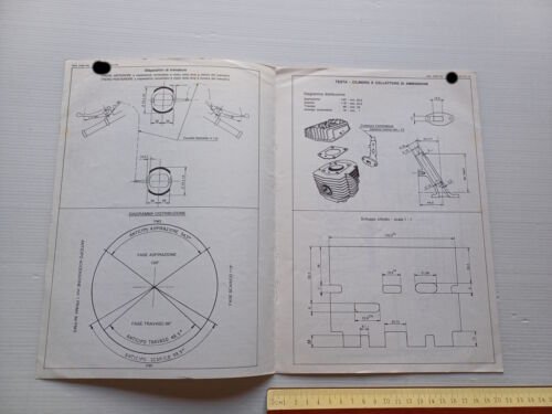 Motobecane 50 M7 1978 scheda omologazione DGM Facsimile originale