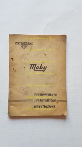 Motobecane Moby 50 1968 manuale uso manutenzione ITALIANO originale