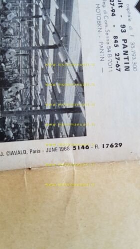 Motobecane Moby 50 1968 manuale uso manutenzione ITALIANO originale