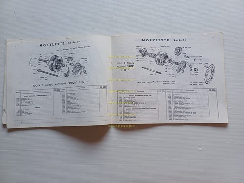 Motobecane MOBYLETTE 50 L - VS - VL 1972 catalogo …