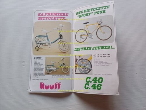 Motobecane produzione modelli 1973 salone Parigi depliant Francese originale